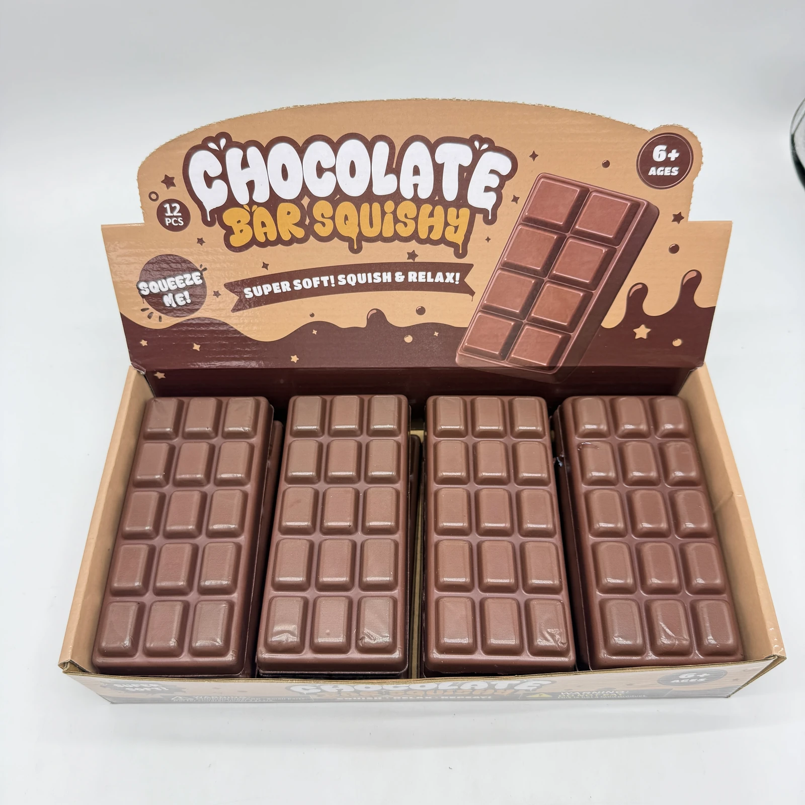 Chocolate-shaped squishy reference