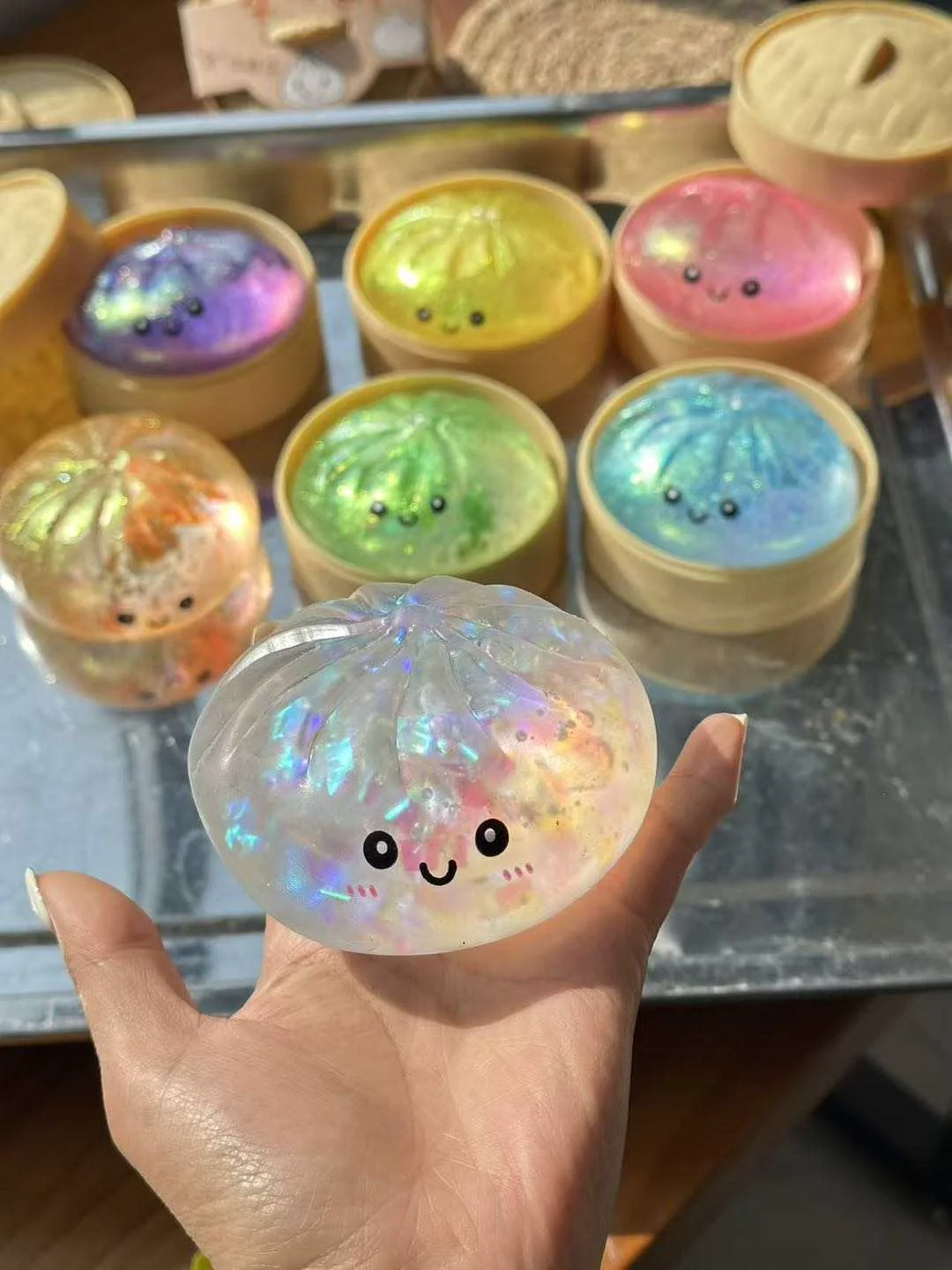 Clear sensory squishy product reference